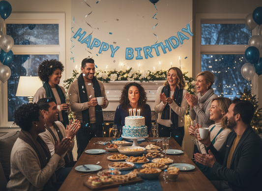 Geburtstag feiern im Winter – 3 Ideen für zu Hause